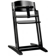 Столче за хранене BabyDan - DanChair, черно
