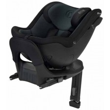 Столче за кола KinderKraft - I-Guard 360°, с IsoFix, 0 - 25 kg, Graphite Black