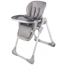 Столче за хранене KinderKraft - Yummy, сиво -1