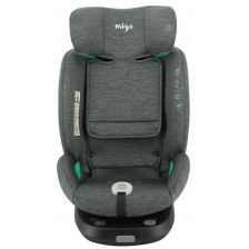 Столче за кола Migo - Legend, i-Size, с IsoFix, 360°, 40-150 cm, Grey -1