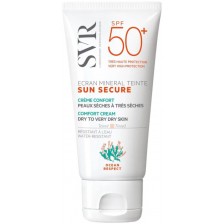 SVR Sun Secure Слънцезащитен тониран крем Ecran, SPF50+, 50 ml