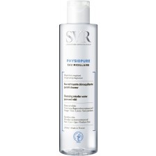 SVR Physiopure Почистваща мицеларна вода за лице, 200 ml