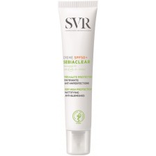 SVR Sebiaclear Слънцезащитен дневен крем, SPF50+, 40 ml -1