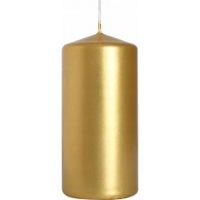 Свещ Bispol Aura - Златиста, 150 g