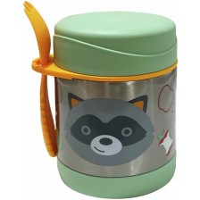 Термо контейнер за храна Skip Hop Zoo - 325 ml, миеща мечка -1