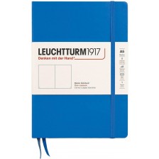 Тефтер Leuchtturm1917 New Colours - А5, бели листове, Sky, твърди корици -1