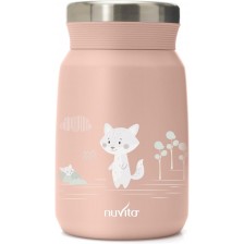 Термо кутия за храна Nuvita - 500 ml, English Rose -1