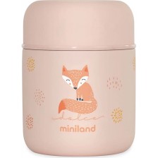 Термос за храна Miniland - Candy, 280 ml, розов -1