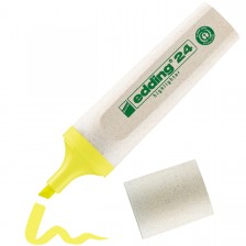 Текст маркер Edding 24 Eco Highlighter - Жълт -1
