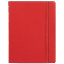 Тефтер Filofax A5 - Classic, червен -1