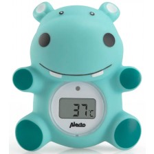 Термометър за стая и баня Alecto - Хипопотам -1