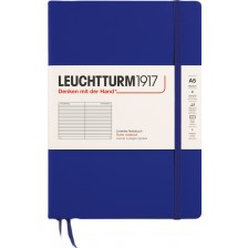 Тефтер Leuchtturm1917 New Colours - А5, линиран, Ink, твърди корици -1