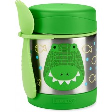 Термо контейнер за храна Skip Hop Zoo - 325 ml, крокодил -1