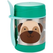 Термо контейнер за храна Skip Hop Zoo - 325 ml, мопс -1