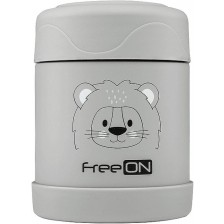 Термо контейнер за храна Freeon - 350 ml, сив -1