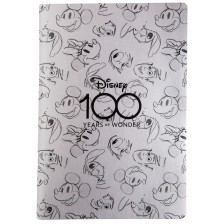 Тетрадка Cool Pack Оpal - Disney 100, A5, широки редове, 60 листа