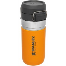Термобутилка за вода Stanley - The Quick Flip, Saffron, 0.47 l