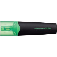 Текст маркер Uni Promark View - USP-200, 5 mm, флуоресцентно зелено -1