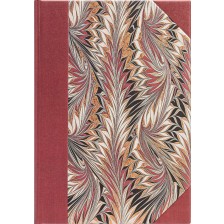 Тефтер Paperblanks Rubedo - 13 x 18 cm, 72 листа, с широки редове -1