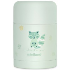 Термос за храна Miniland - Mint, 600 ml, зелен