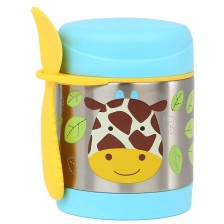 Термо контейнер за храна Skip Hop Zoo - 325 ml, жираф -1