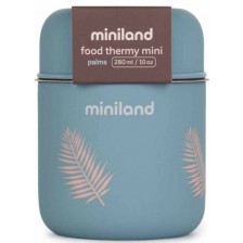 Термос за храна Miniland - Terra, Palms, 280 ml 
