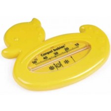 Термометър за баня Canpol - Пате, жълт -1