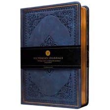 Тефтер Victoria's Journals Old Book - В6, тъмносин -1