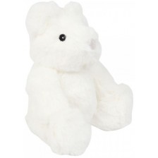 Текстилна играчка Widdop - Bambino, White Bear, 13 cm 