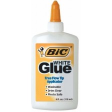 Лепило Bic - White Glue, 118 ml -1