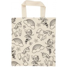 Текстилна чанта за оцветяване Creativ Company - Еднорог