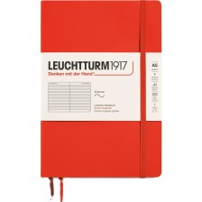 Тефтер Leuchtturm1917 New Colours - А5, линиран, Lobster -1