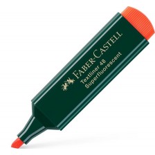 Текст маркер Faber-Castell 48 - Оранжев -1