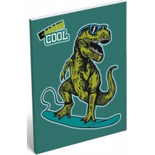 Тефтер A7 Lizzy Card Dino Cool -1