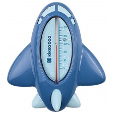 Термометър за баня KikkaBoo - Plane, Blue -1