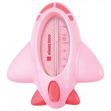 Термометър за баня KikkaBoo - Plane, Pink -1