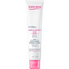 Topicrem Hydra+ Ултралек хидратиращ крем за лице Light, 40 ml