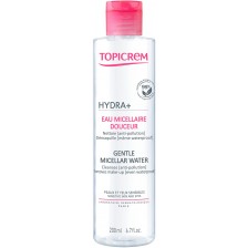 Topicrem Hydra+ Почистващ мицеларен разтвор Gentle, 200 ml