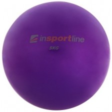 Топка за йога  inSPORTline - 25 cm, 5 kg, лилава