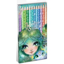 Цветни моливи Nebulous Stars - Принцеса Мариния, 12 броя