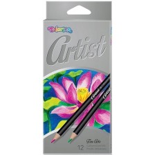 Цветни моливи Colorino Artist - 12  цвята