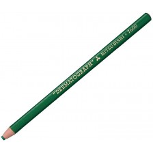 Цветен молив Uni Dermatograph - зелен, на маслена основа