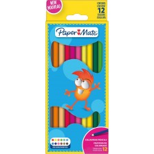 Цветни моливи Paper Mate Kids Colouring - 12 цвята -1