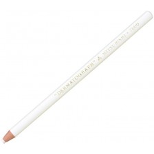 Цветен молив Uni Dermatograph - бял, на маслена основа -1