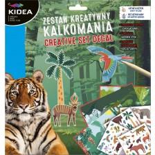 Творчески комплект с ваденки Kidea - Животни