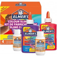 Творчески комплект за слайм Elmer's - Непрозрачни цветове -1