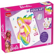 Творчески комплект Maped Creativ - Aqua Art, Barbie -1