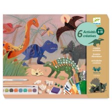 Творчески комплект Djeco - Динозаври -1