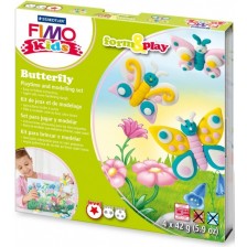 Комплект глина Staedtler Fimo Kids - Butterfly, 4 x 42 g -1
