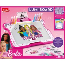 Творчески комплект Maped Creativ - Lumi Board Barbie -1